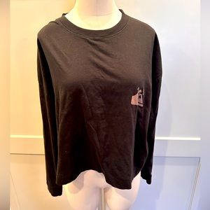 Quicksilver Long Sleeve Cropped Tee